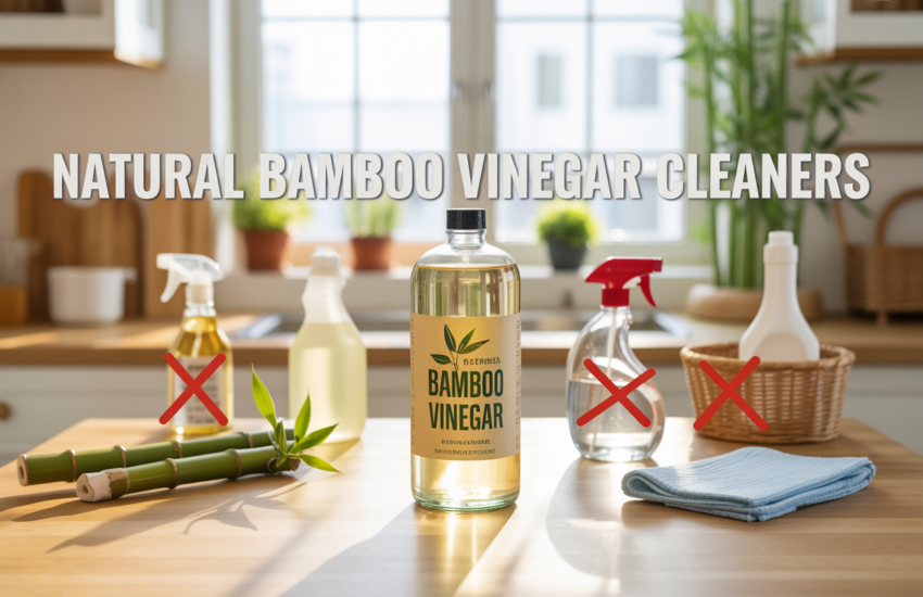 7 Ways Bamboo Vinegar Can Replace Toxic Household Cleaners